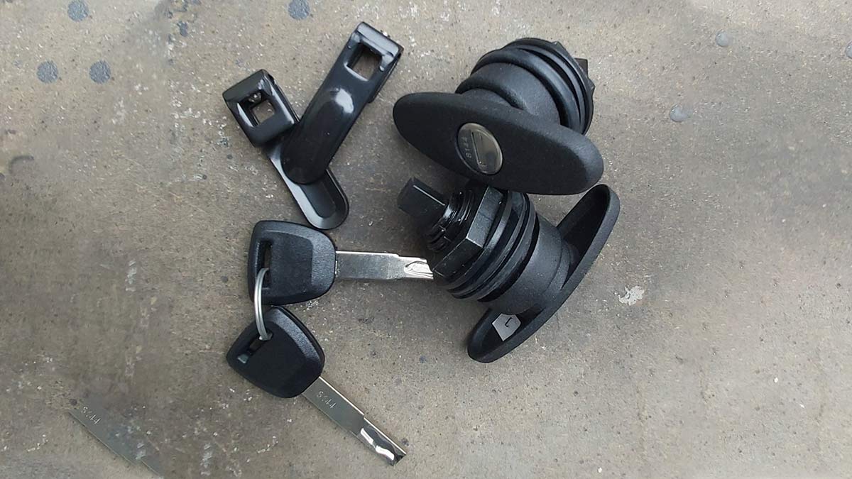 Side locks for TREK Canopy Canopies for your ute or 4×4 Vehicle