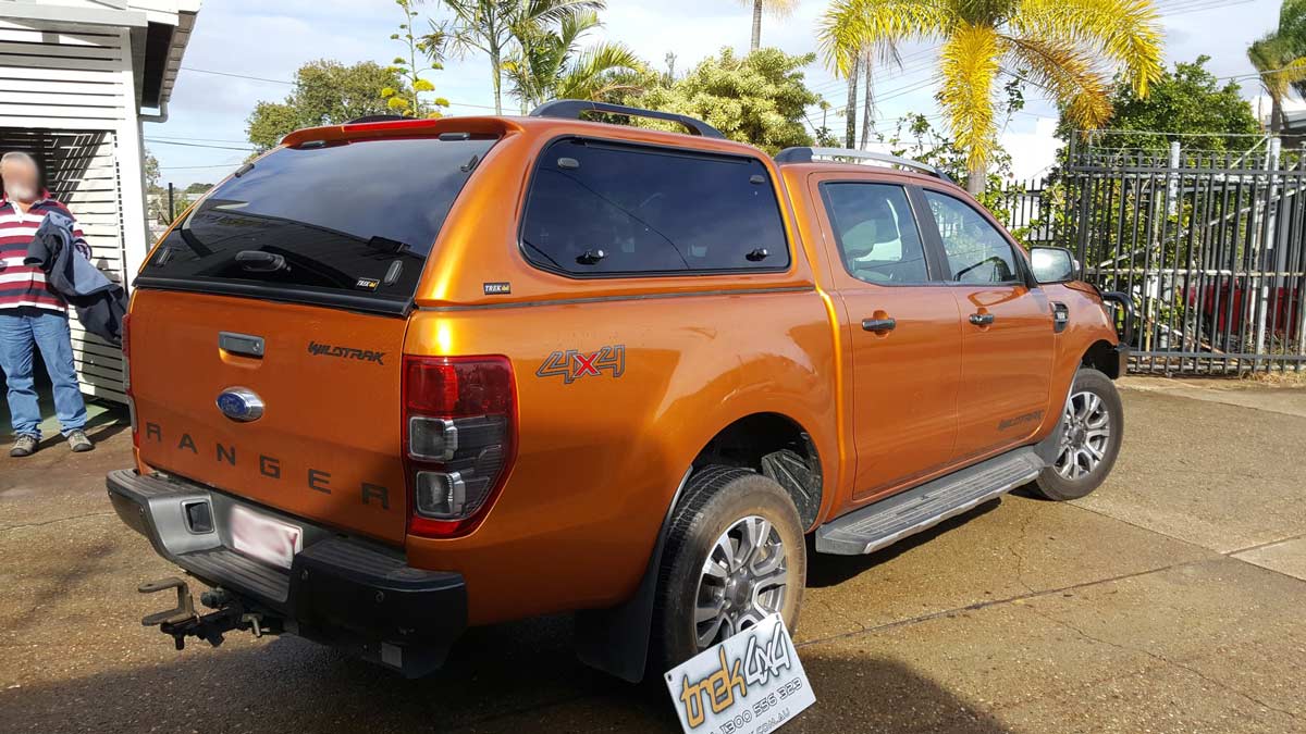 Ford Ranger PX Wildtrack withTrek 4x4 Canopy