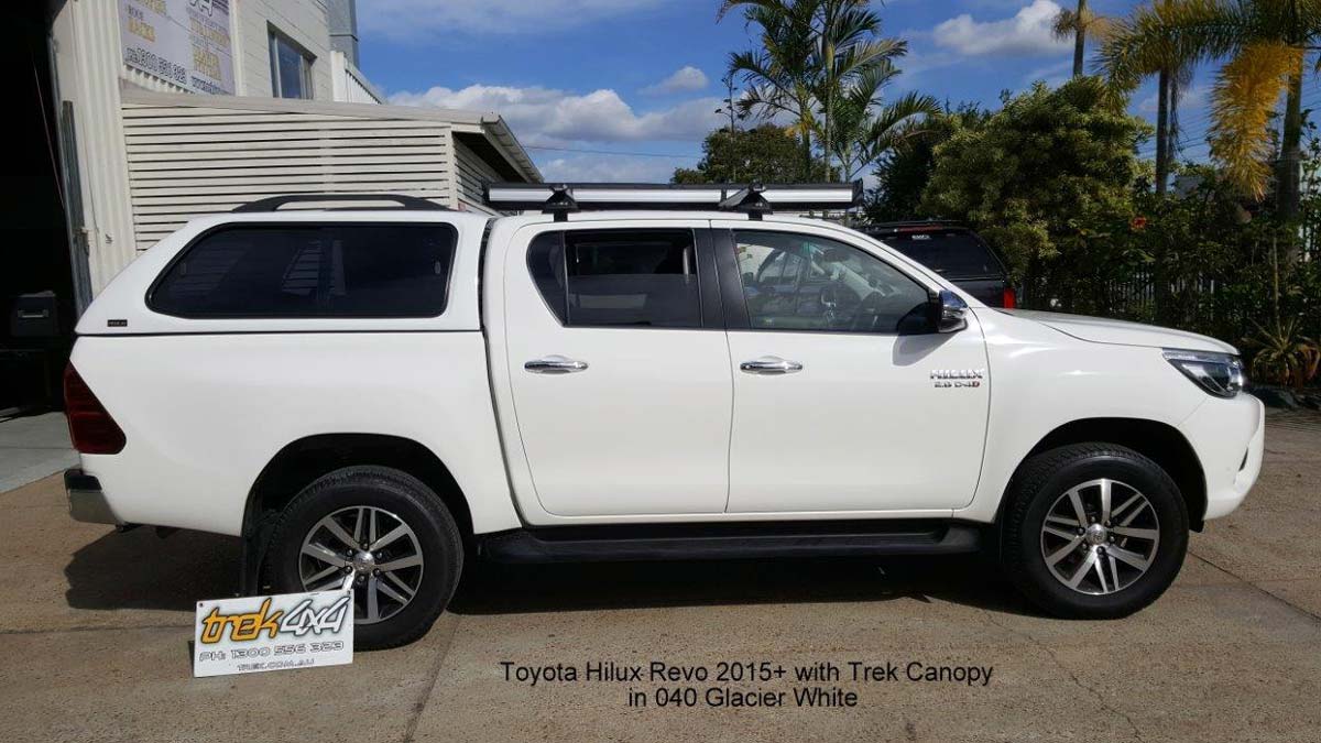TREK canopy on Toyota Hilux