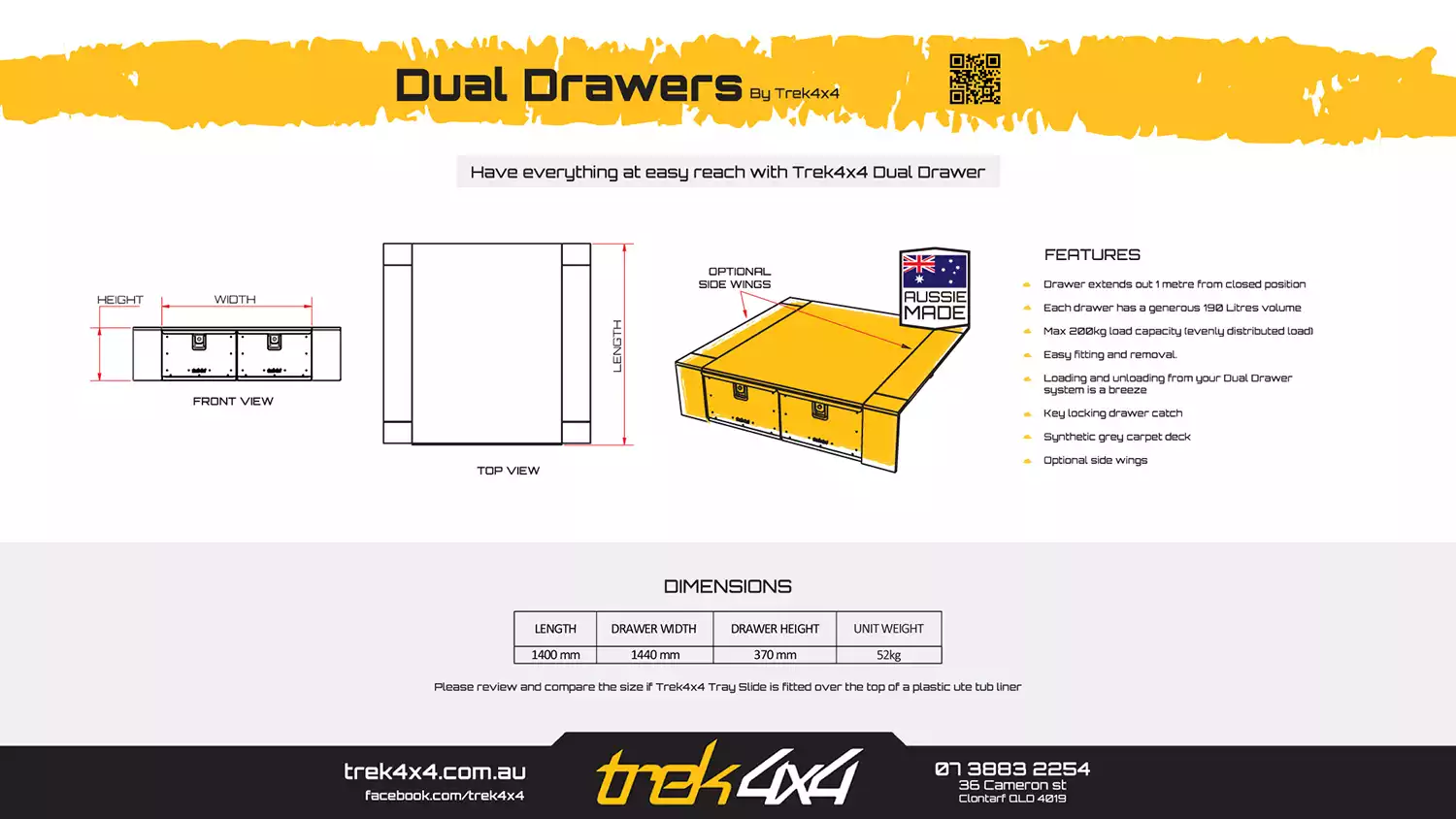 Dual-Drawers by Trek 4x4 - Brochure