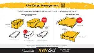 Modular Cargo Managment by Trek 4x4 - Brisbane - 300px