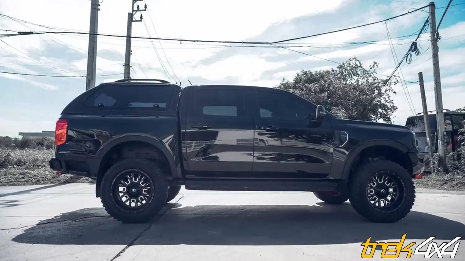 Ford Ranger Next Gen 2022 side view